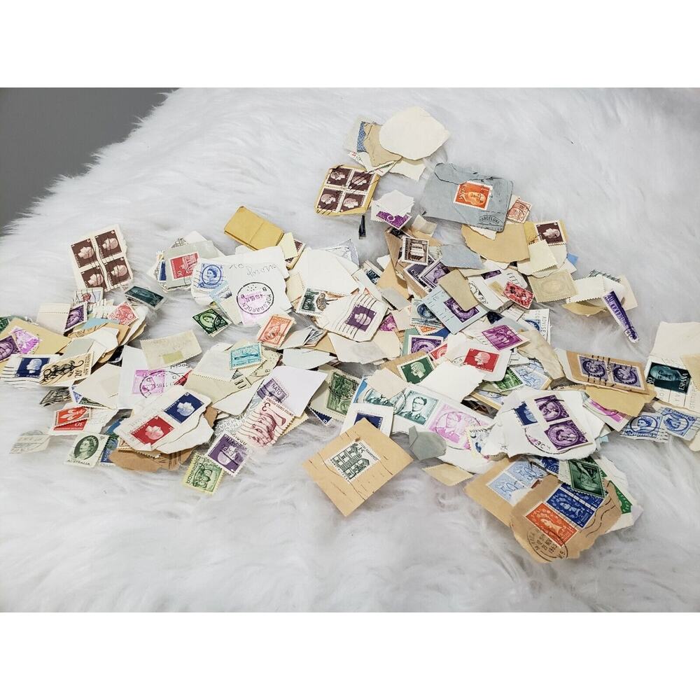 Collection lot different countries stamps 1960s? OLD LARGE COLLECTION craft map